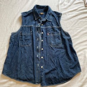 Vintage Route 66 extra large vest